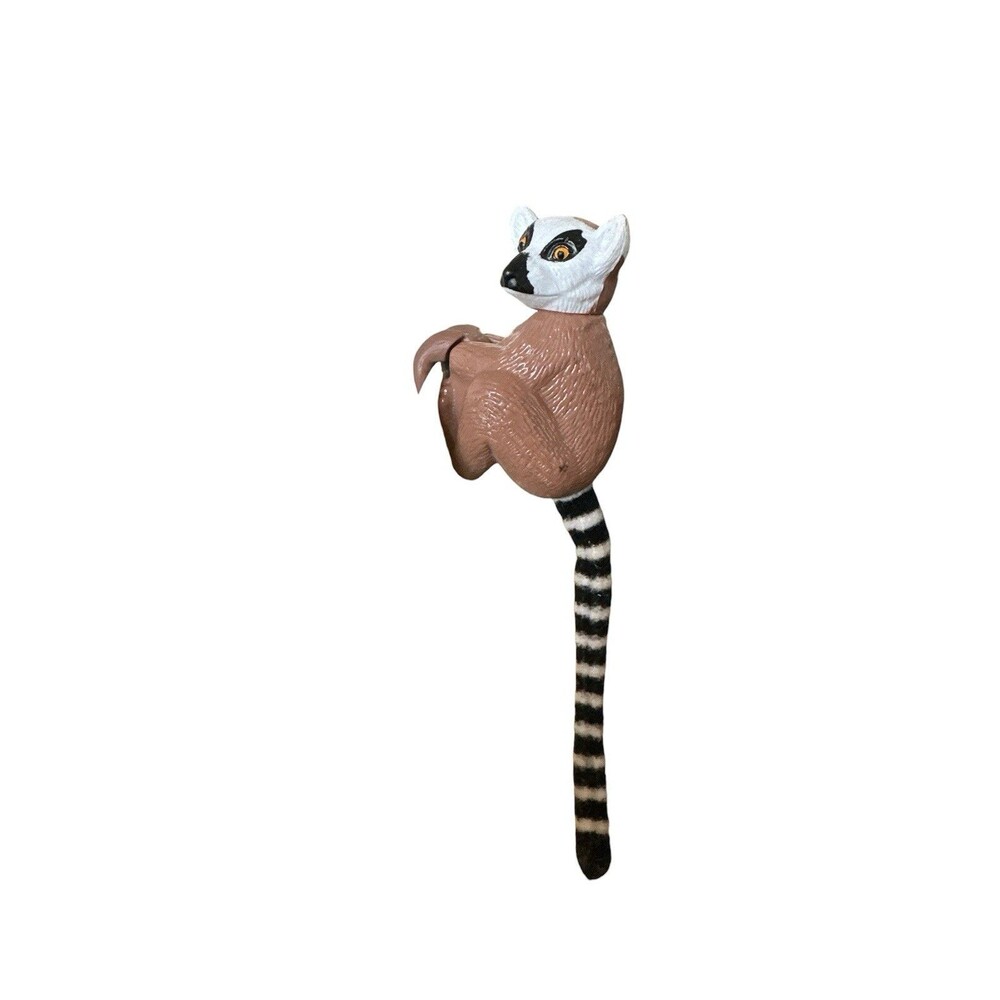 Disney Animal Kingdom 1998 McDonalds Ringtail Lemur Figure VTG Happy Meal Toy